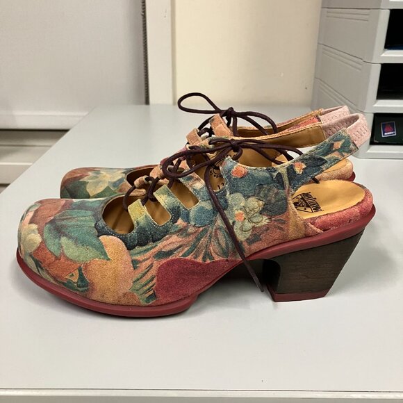 *BRAND NEW* Fluevog Hopefuls FLOURISH Slingbacks, Size 9.5 (runs small). Lovely! - Picture 5 of 11